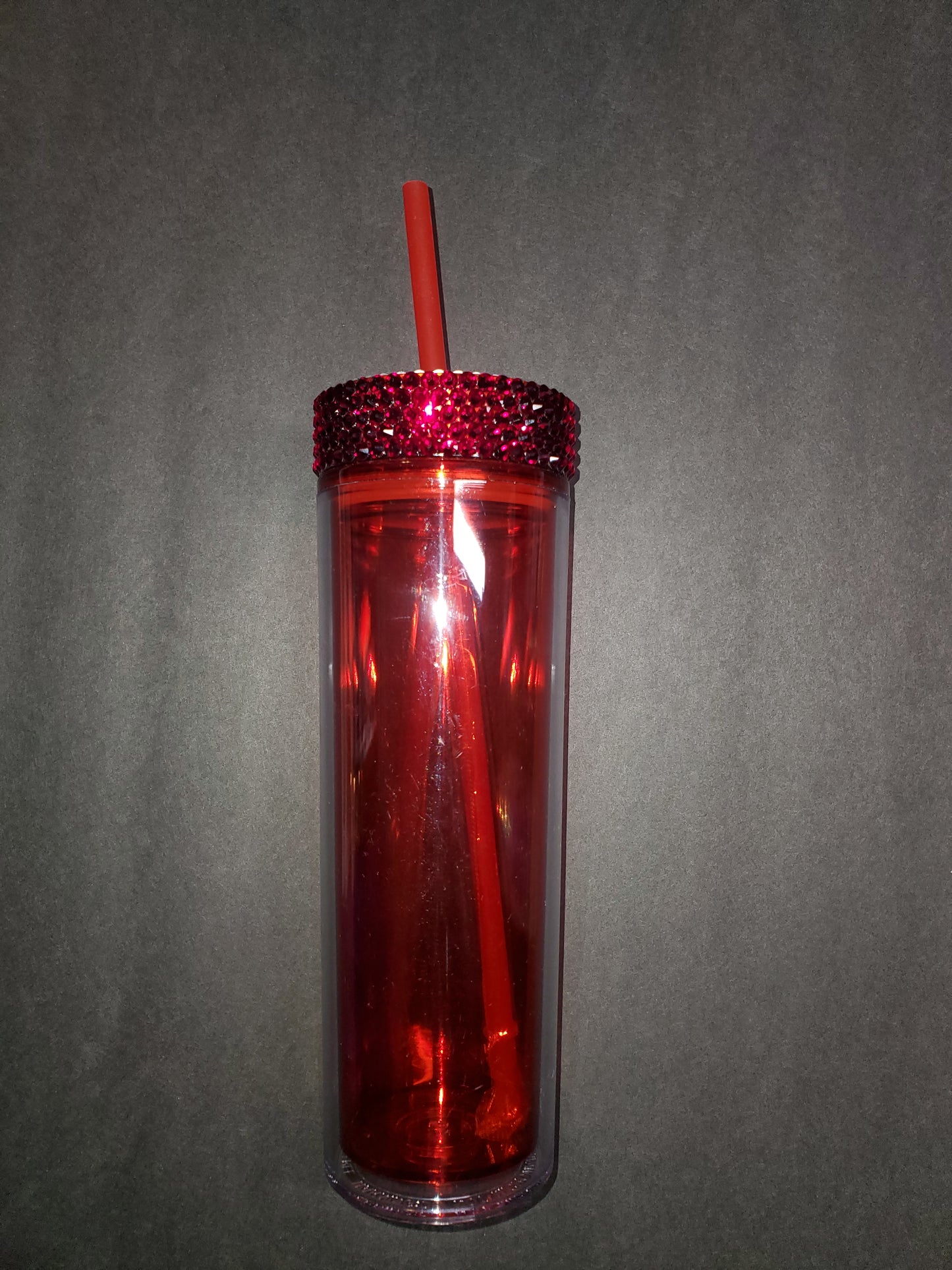 Acrylic 16 oz. Tumbler w/rhinestones | Ryleigh Paige Boutique
