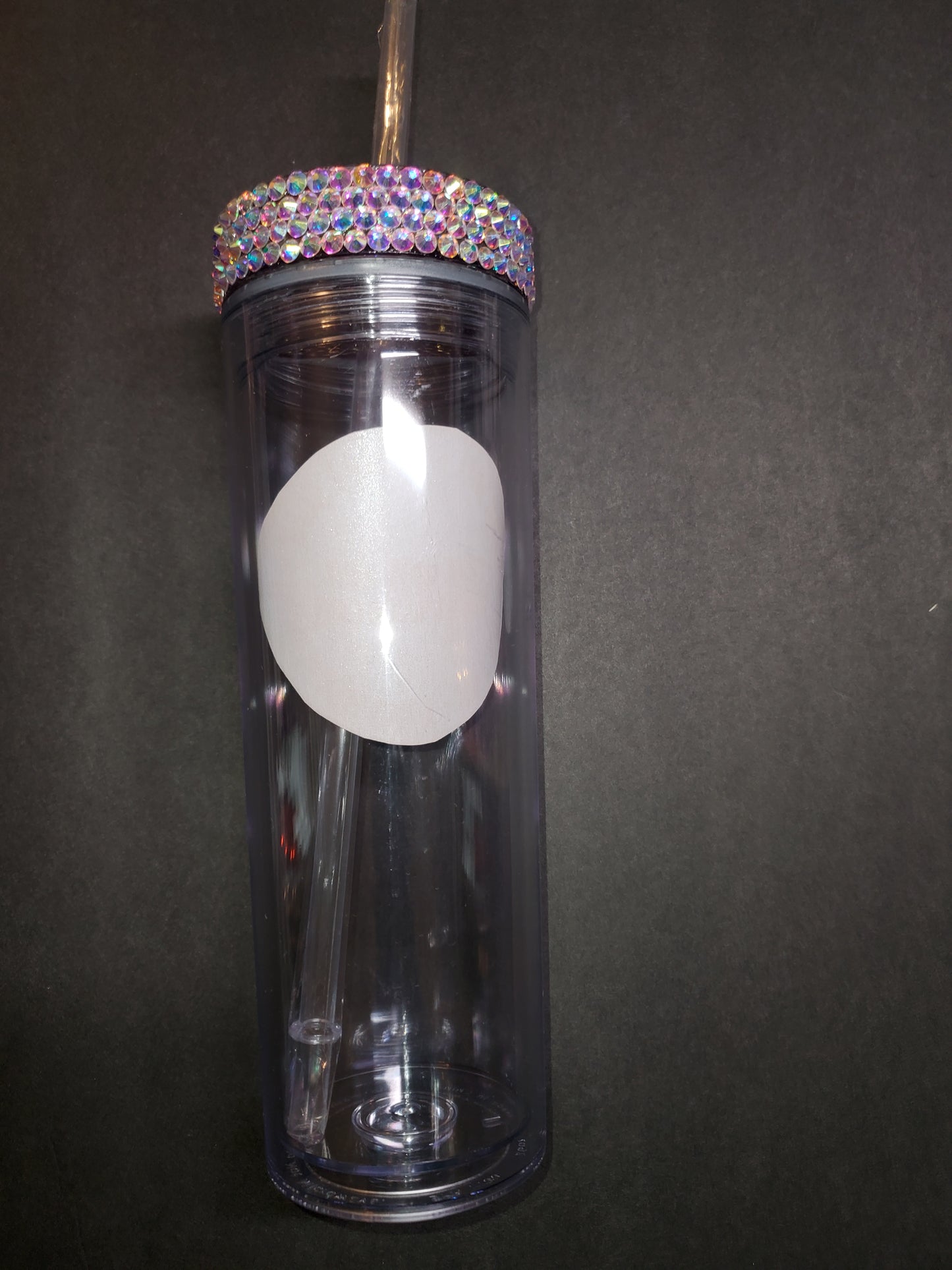 Acrylic 16 oz. Tumbler w/rhinestones | Ryleigh Paige Boutique