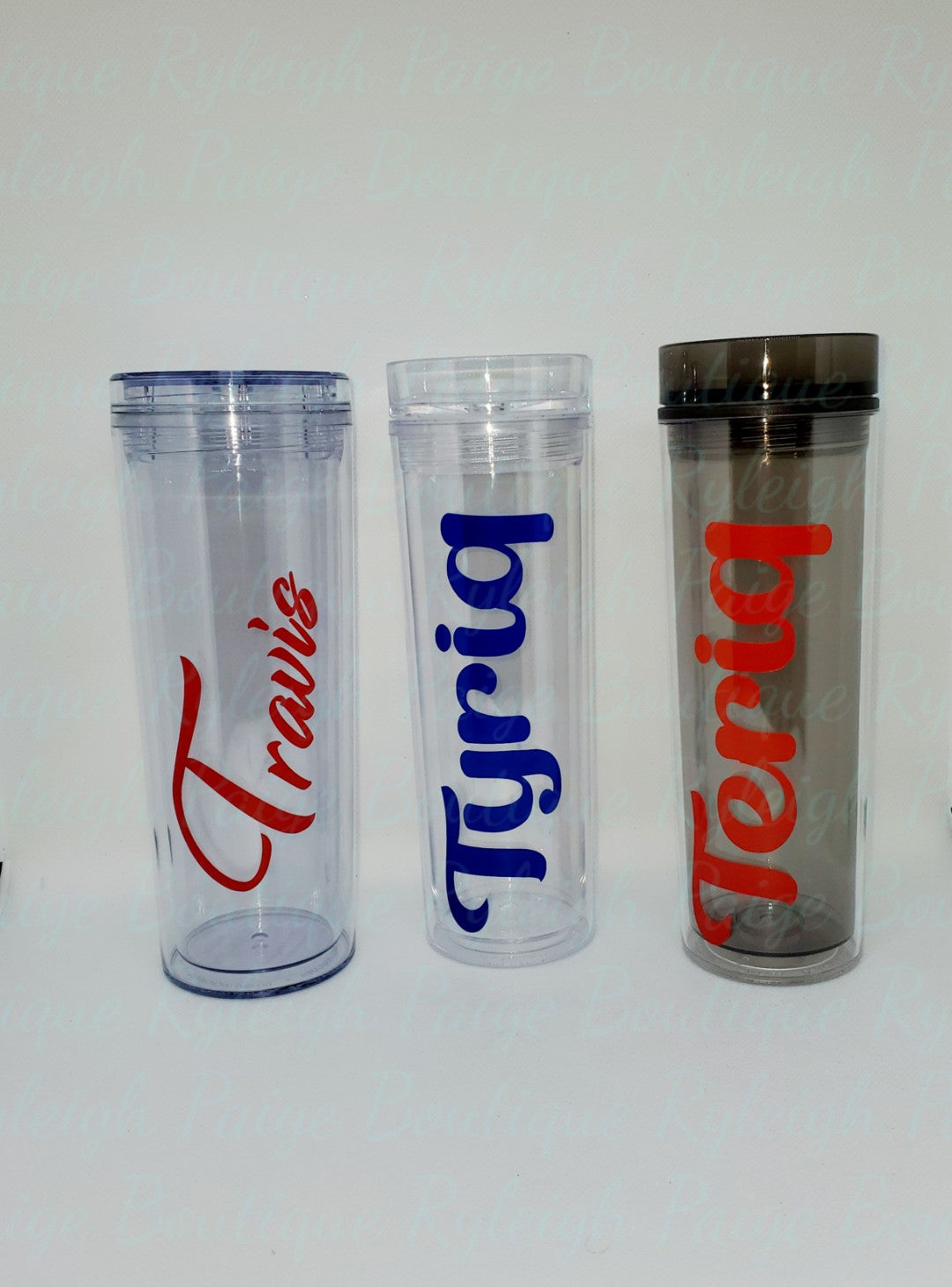 Tumbler with name