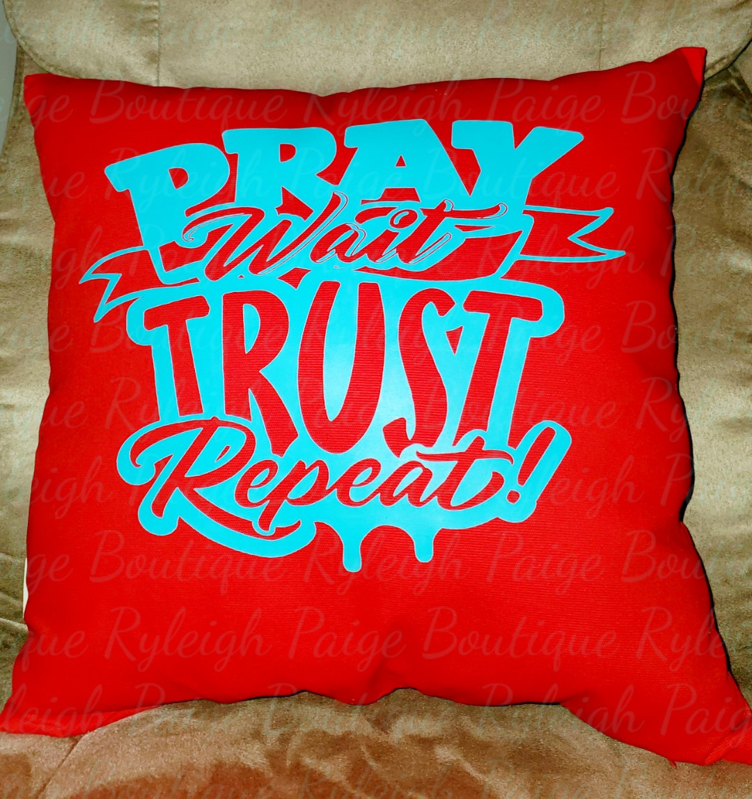Red pillow