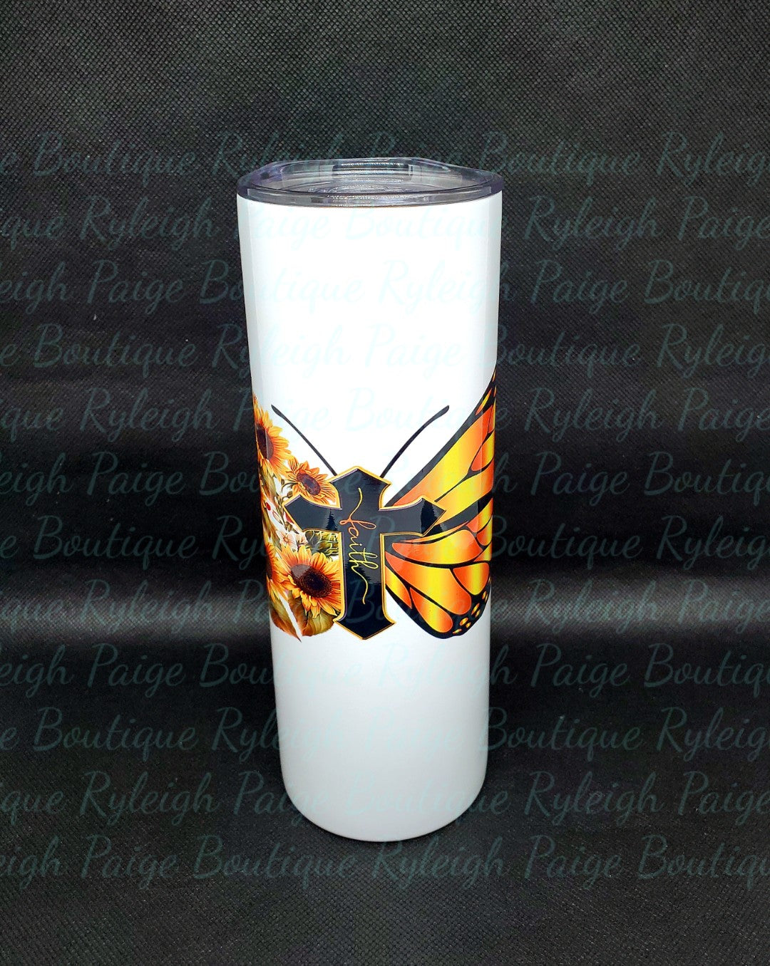 Butterfly faith tumbler | Ryleigh Paige Boutique