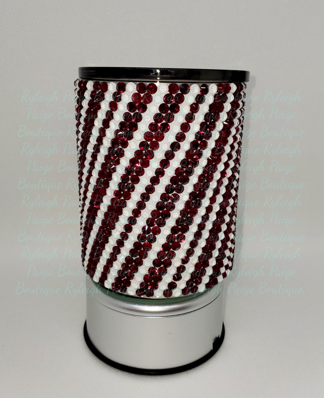Peppermint bling tumbler