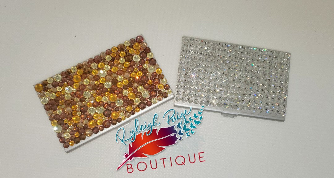 Bling card holder