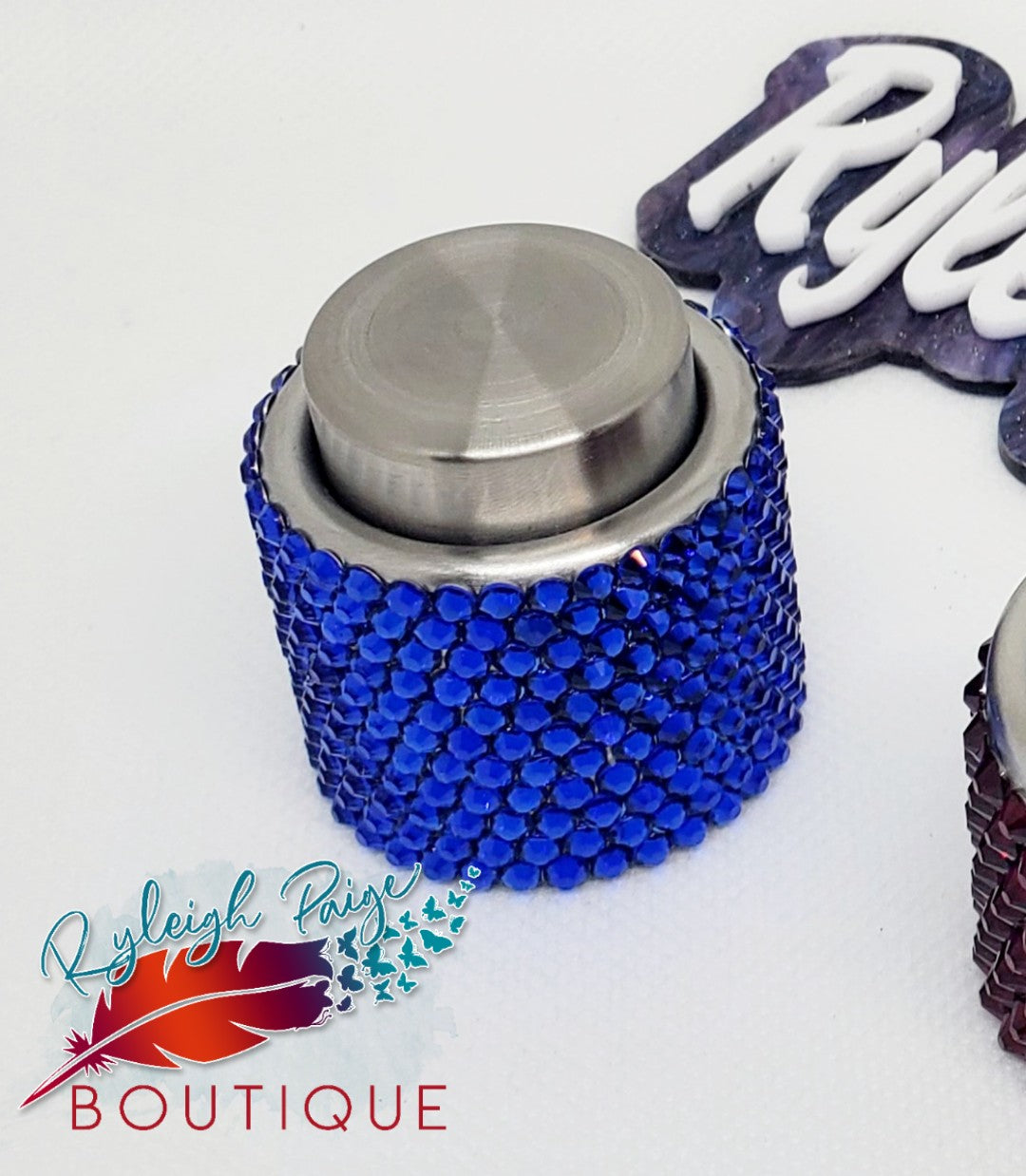 Rhinestone wine stoppers