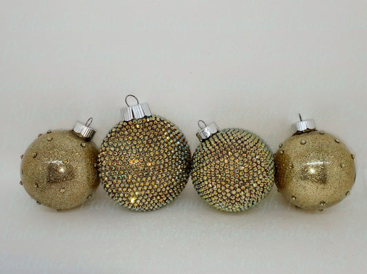 Rhinestone ornament set | Ryleigh Paige Boutique