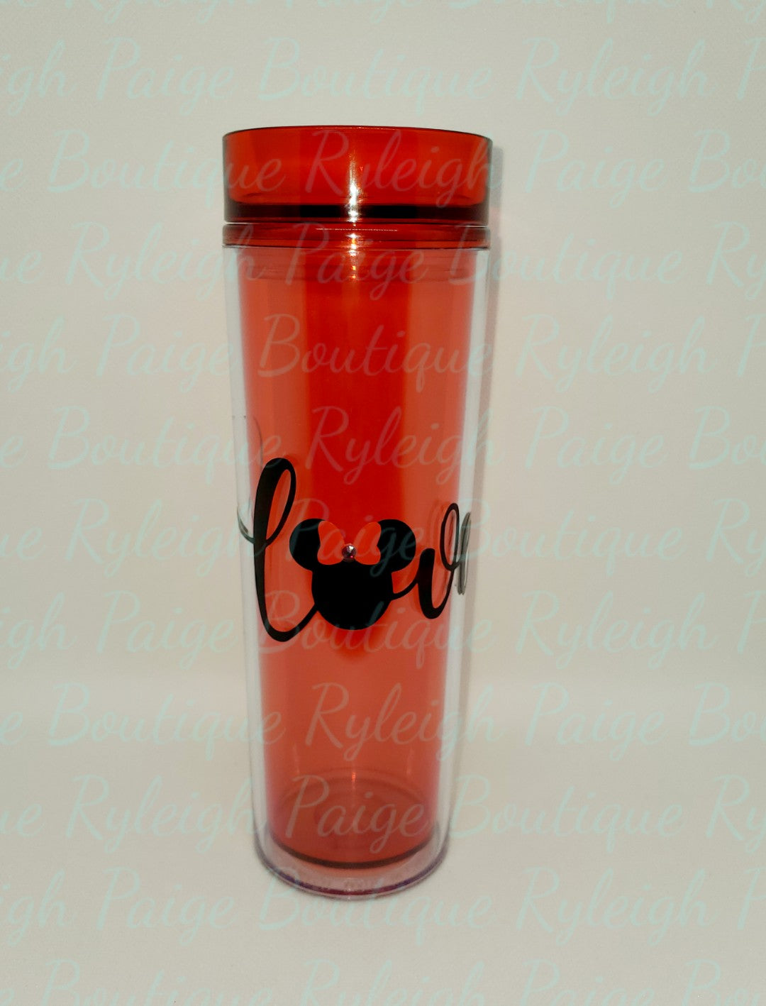 Red Acrylic 16 oz. Tumbler | Ryleigh Paige Boutique