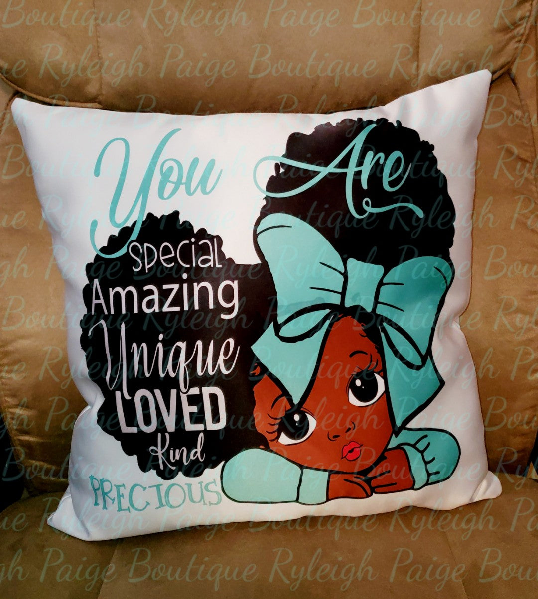 Little Girl Satin pillows | Ryleigh Paige Boutique