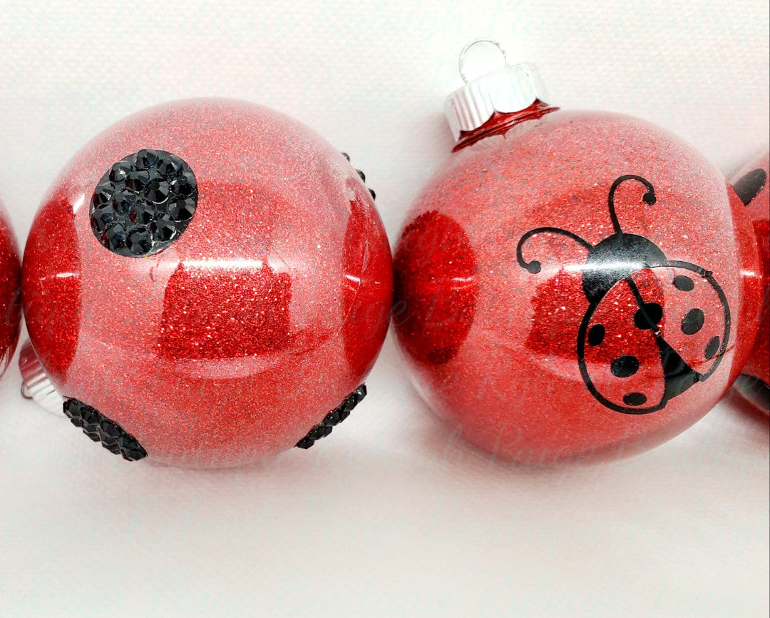 Ladybug ornament set | Ryleigh Paige Boutique