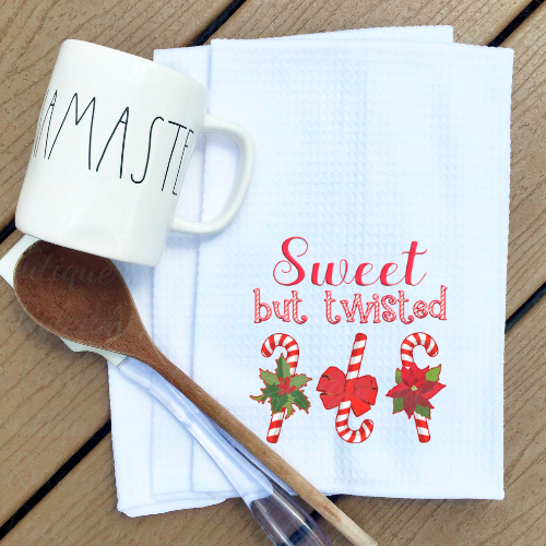 Holiday Kitchen Waffle Towels | Ryleigh Paige Boutique